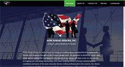 Desktop Screenshot of nowhiringheroes.com